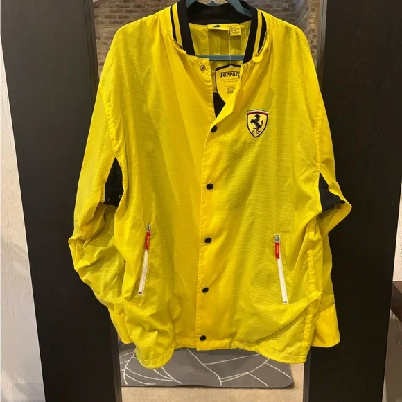 VINTAGE 1998 Ferrari F1 Racing Windbreaker with Removable Hood NWT - Picture 16 of 16